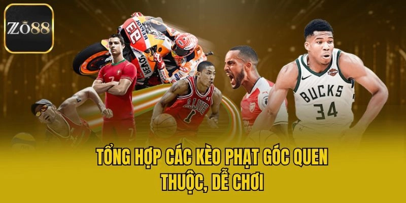 Tổng hợp các kèo phạt góc quen thuộc, dễ chơi